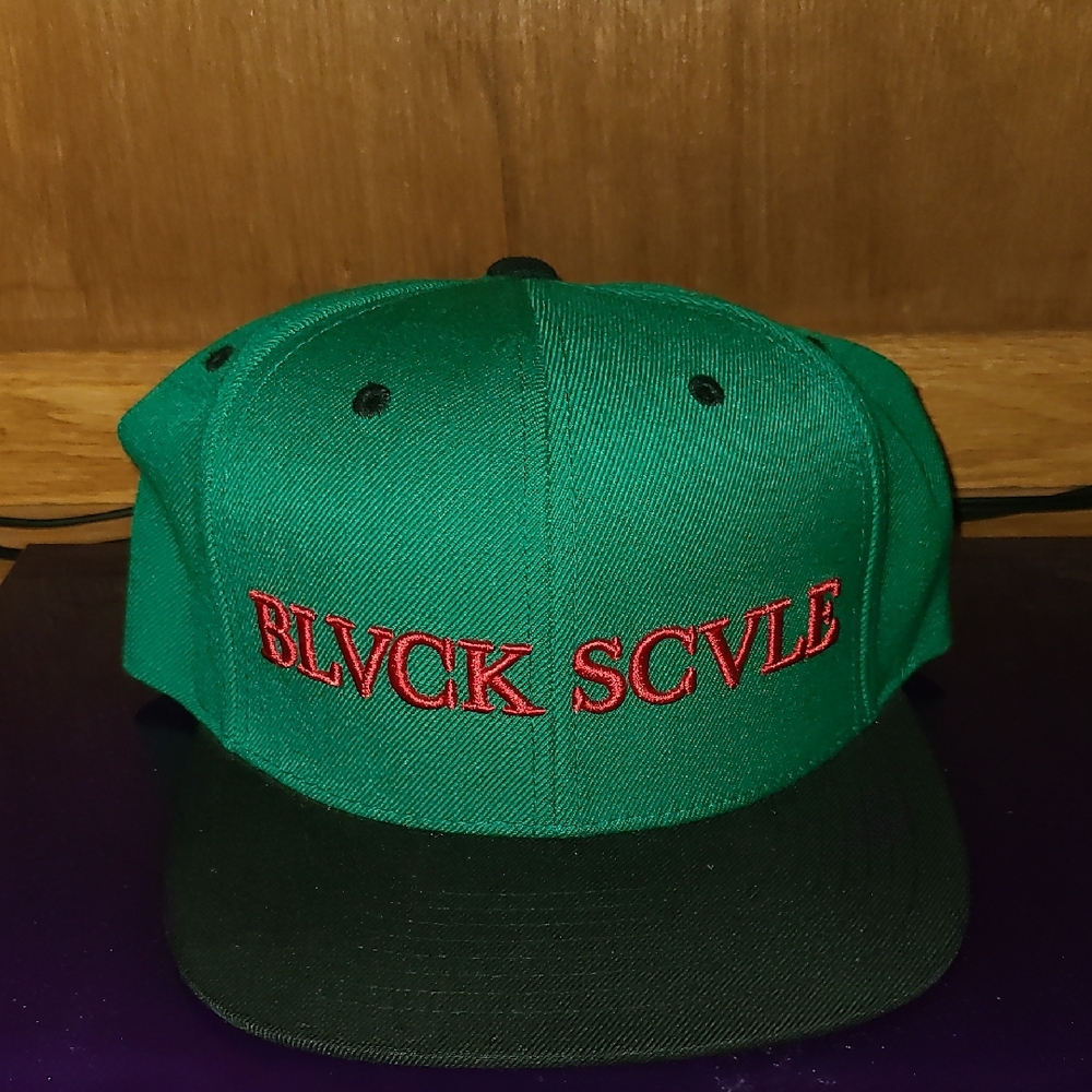 Black Scale Snapback